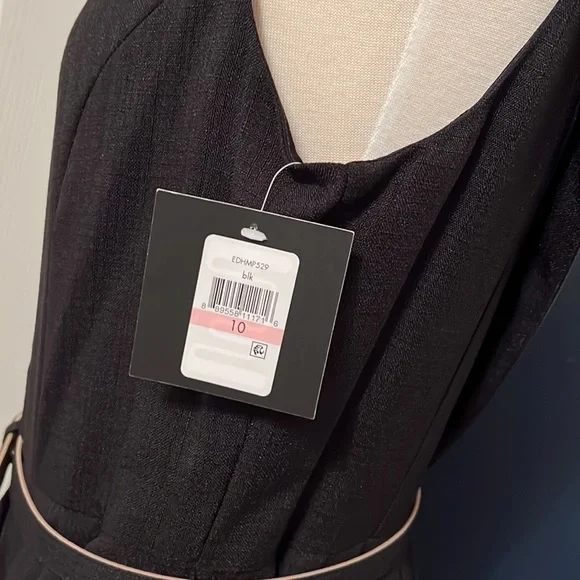 Ellen Tracy Black Sleeveless Dress - Picture 8 of 8